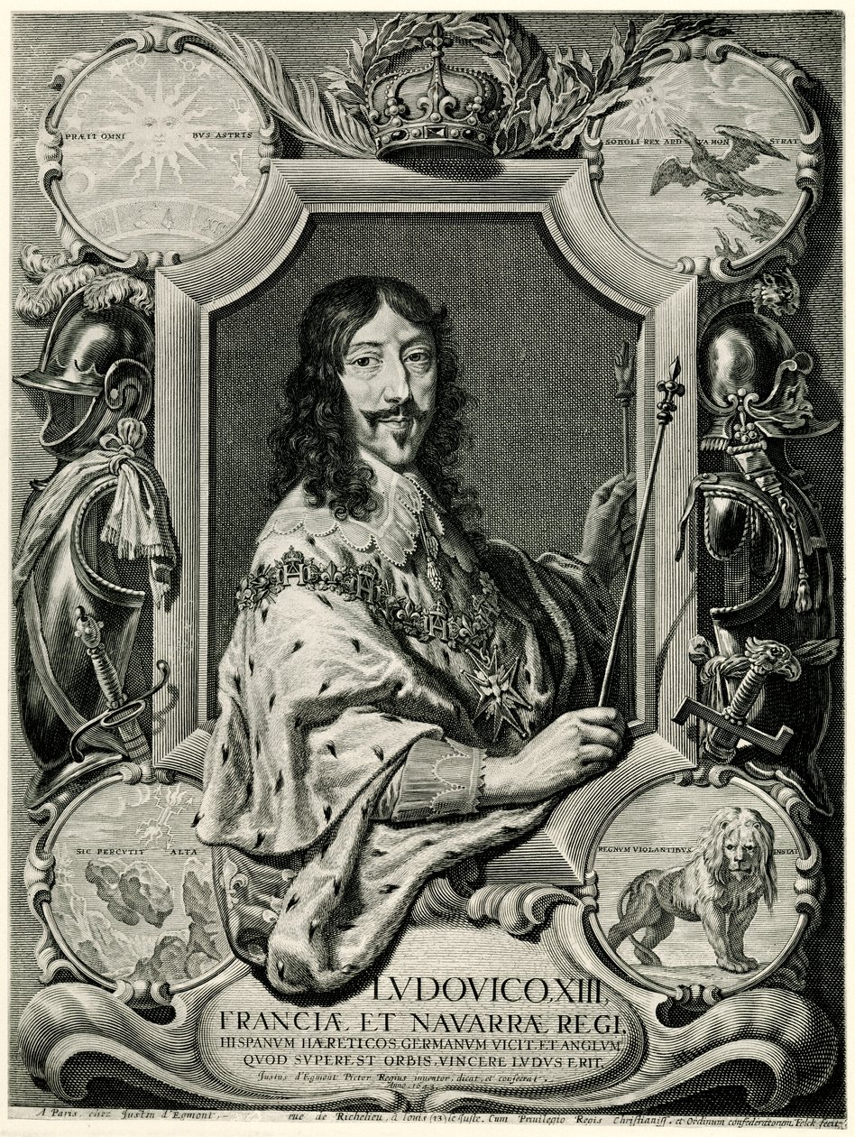 Ludwig XIII. av German School