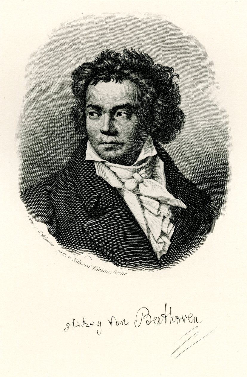 Ludwig van Beethoven, 1884-90 av German School