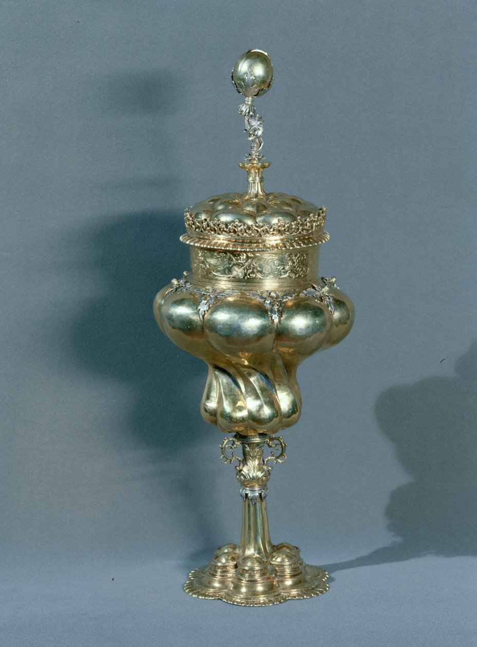 Luther chalice, (förgyllt silver) av German School