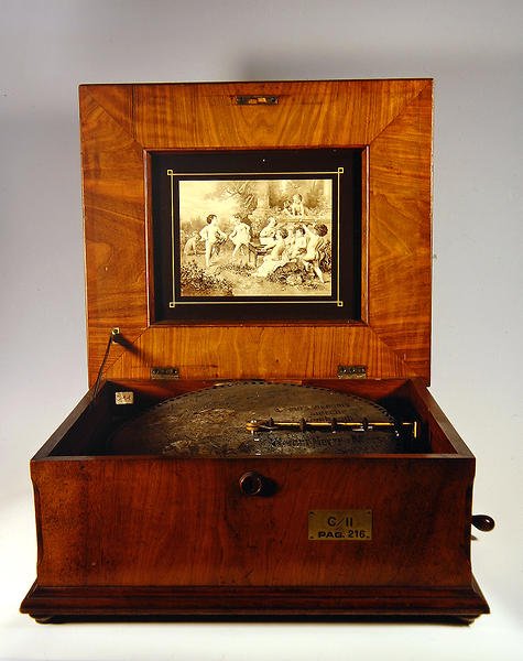 Musikdosa, 1890 av German School