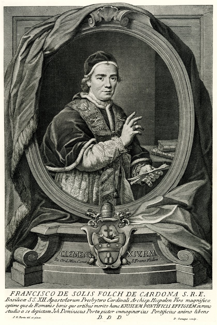 Påven Clemens XIV. av German School