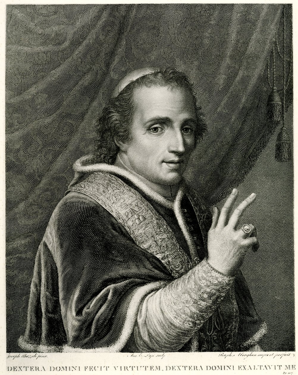 Papst Pius VII. av German School