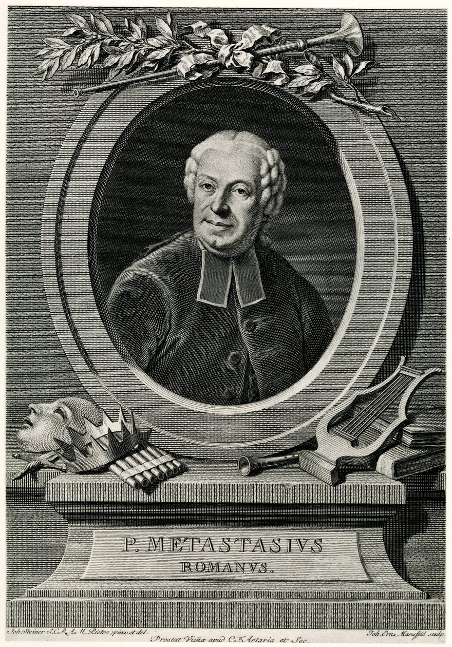 Pietro Metastasio av German School