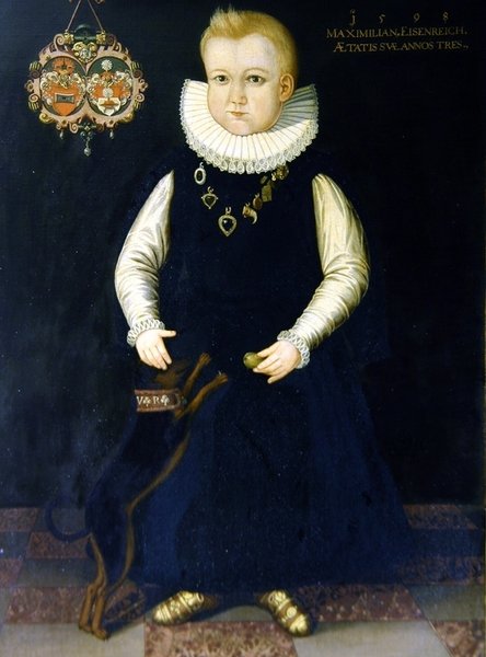Porträtt av Maximilian Eisenreich, 3 år av German School