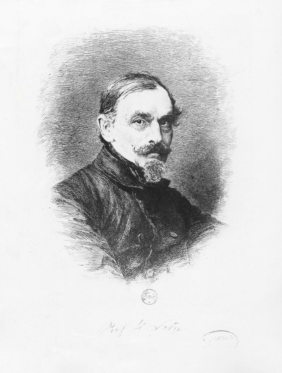 Rudolf Hermann Lotze (gravyr) av German School