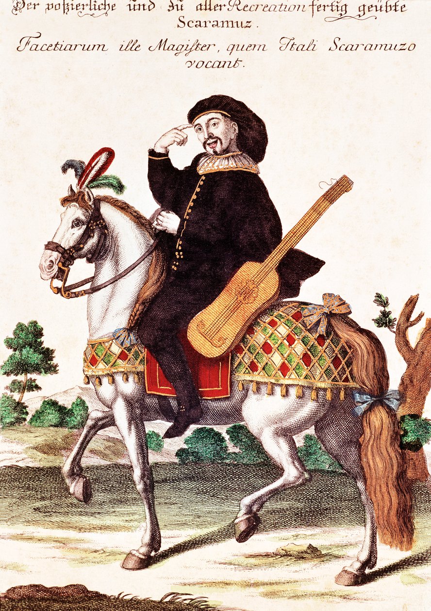 Scaramouche till häst av German School