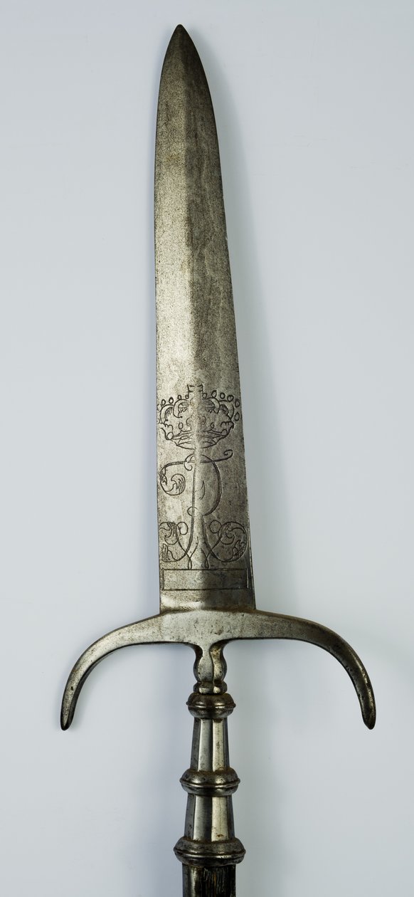 Sponton, ca 1750-1800 (stål och trä) av German School