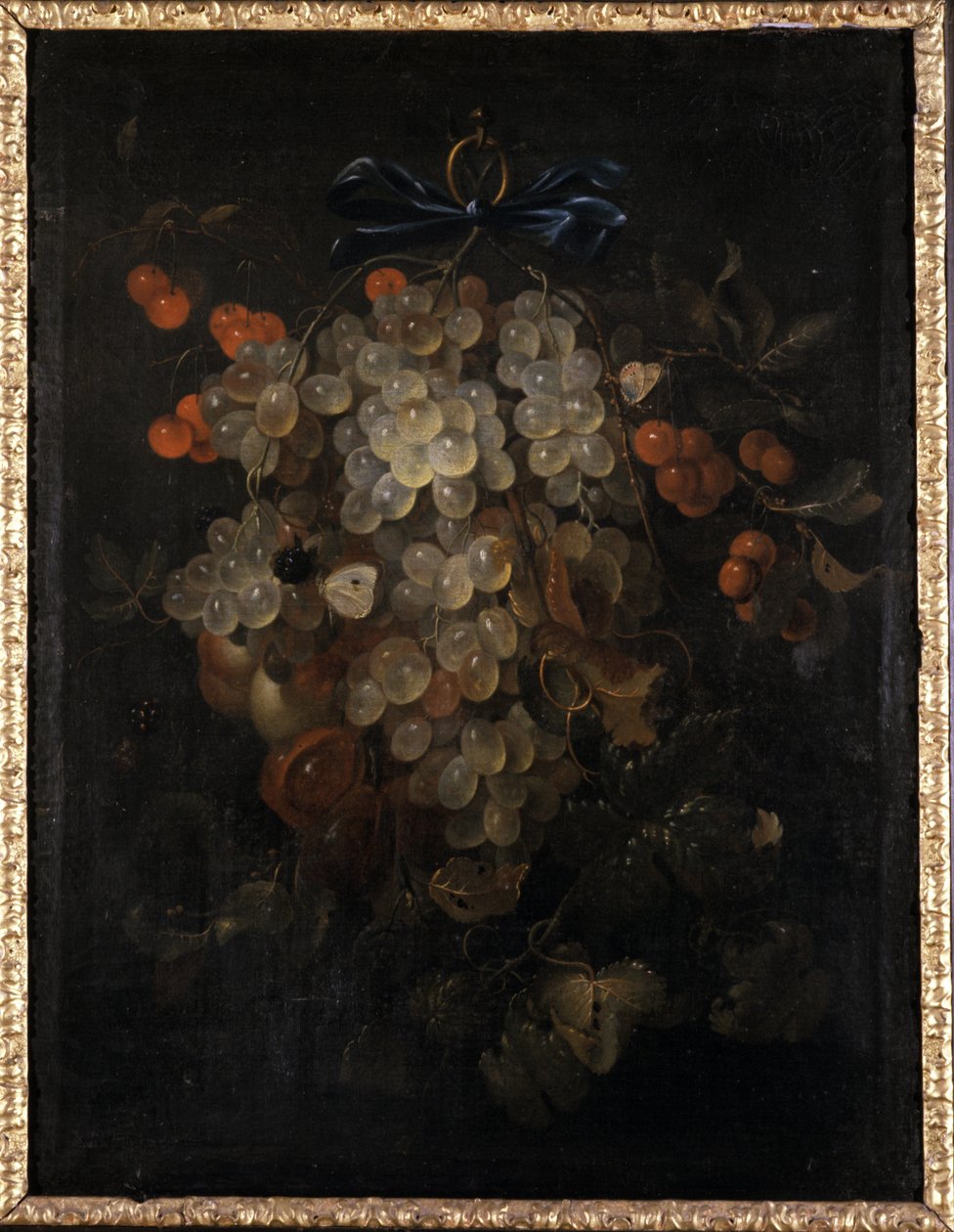 Stilleben med frukt, 1701-1800 av German School