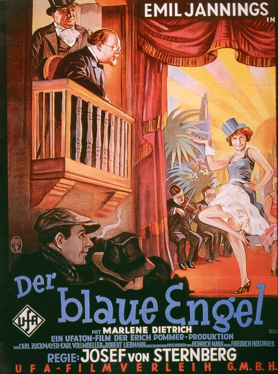 The Blue Angel Filmaffisch av German School