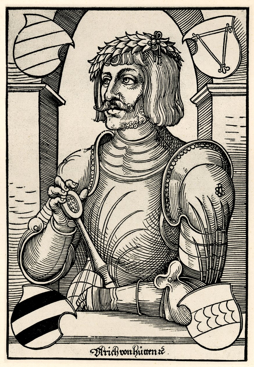 Ulrich von Hutten av German School