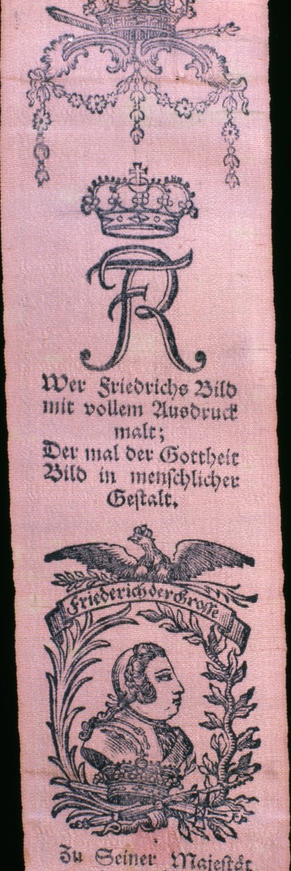 Vivat bands of Frederick II (textil) av German School