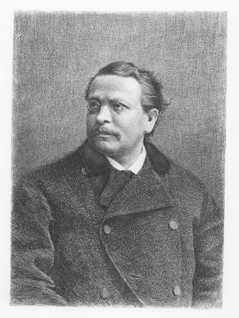 Wilhelm von Hertz (gravyr) av German School