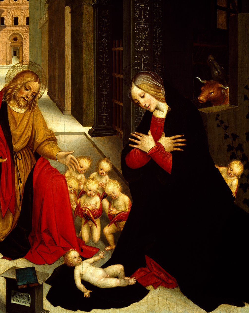 Nativity av Gerolamo Giovenone