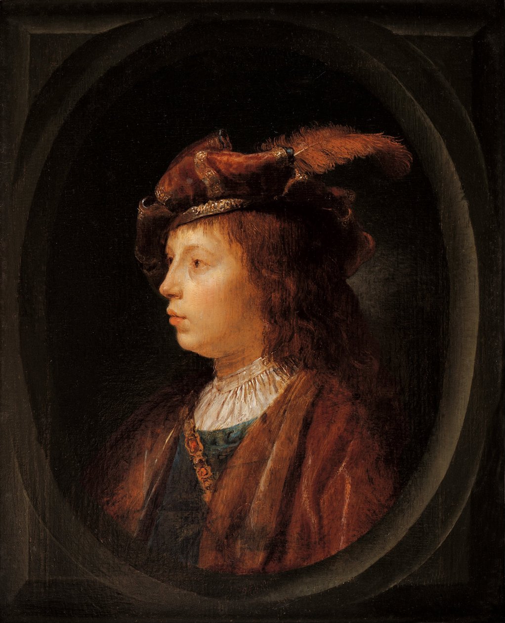 Chef för en ungdom av Gerrit Dou