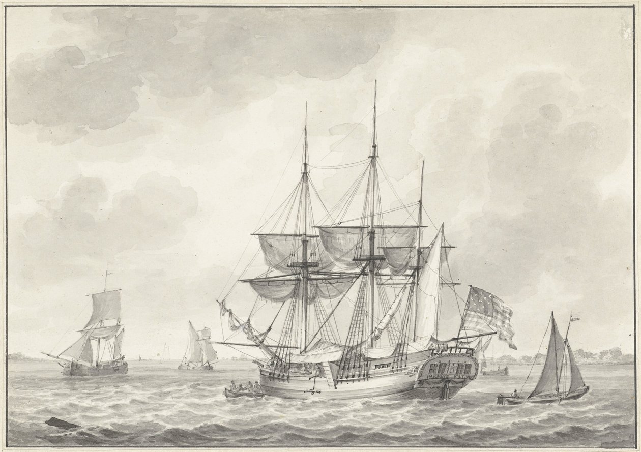 Det amerikanska fartyget Harmony Baltimore av Gerrit Groenewegen