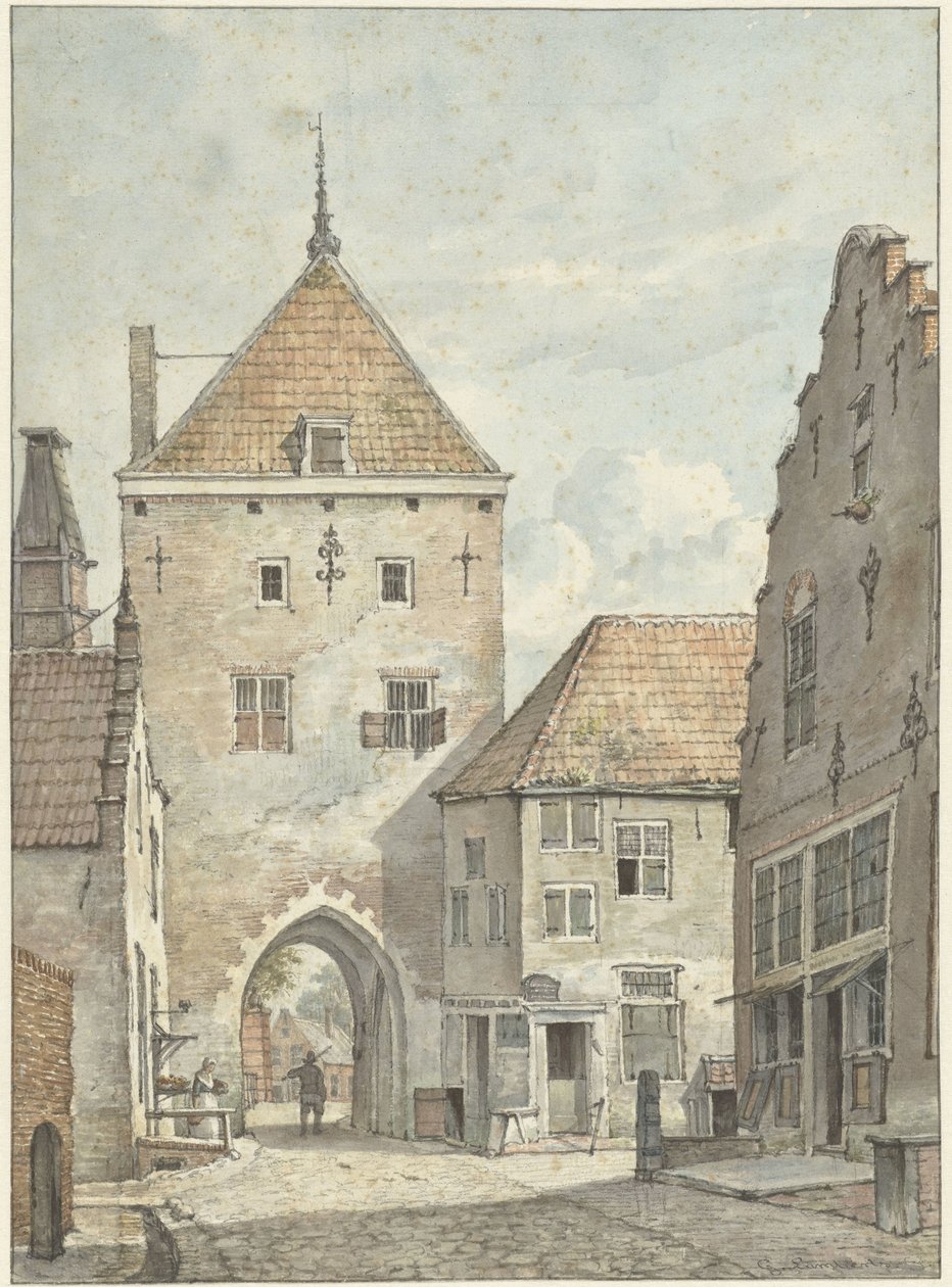 Landporten i Vianen av Gerrit Lamberts