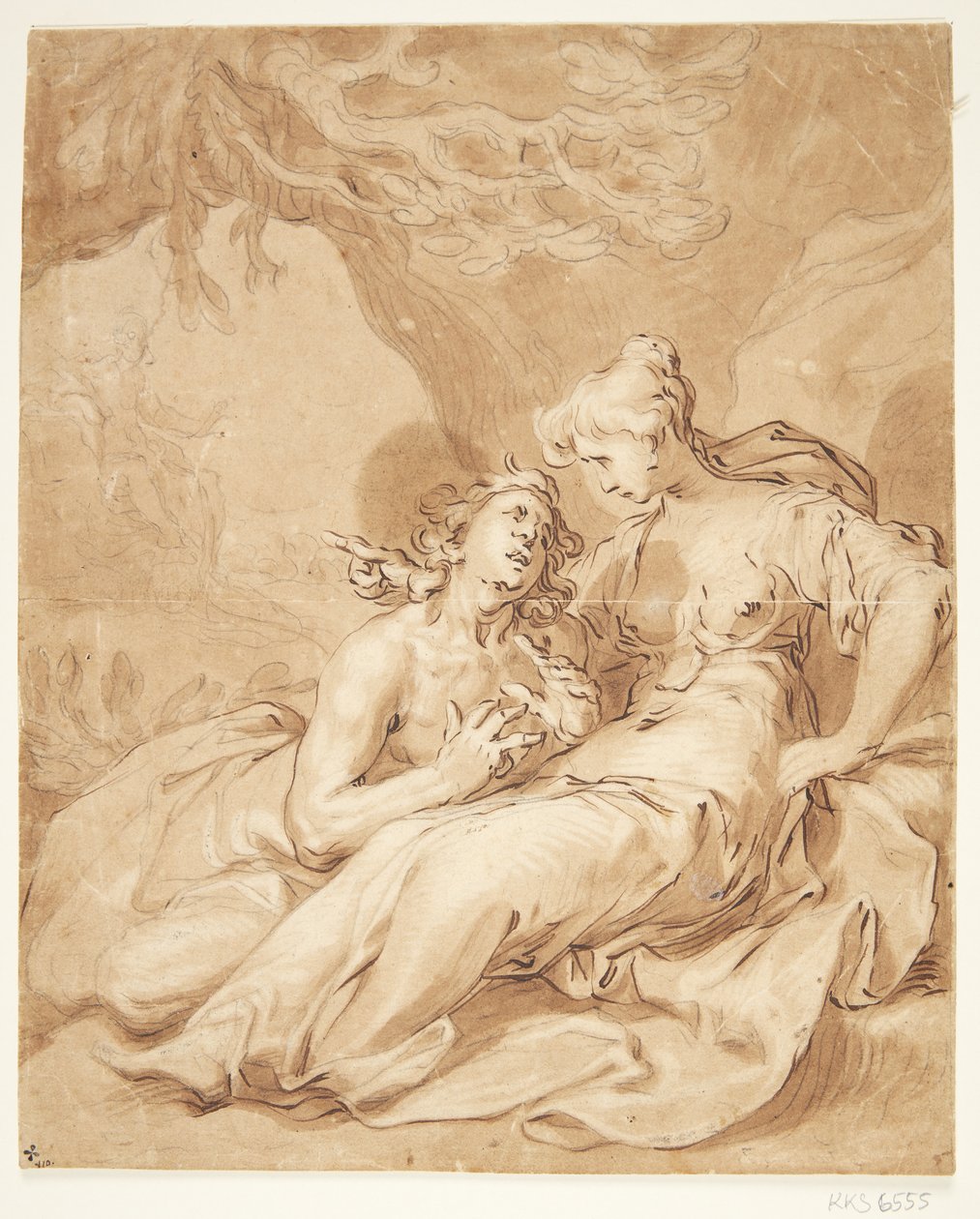 Älskande par av Gerrit Pietersz