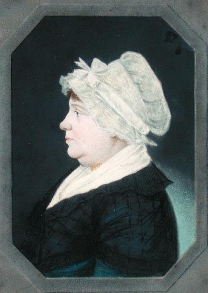 Mrs. George Warner (ca 1743-1814) av Gerrit Schipper