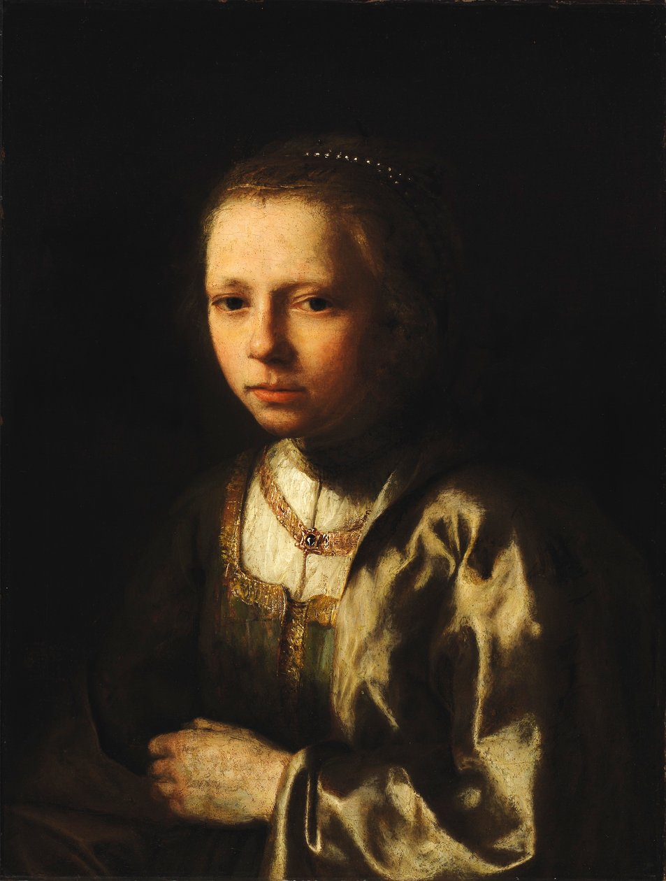Ung flicka av Gerrit Willemsz Horst