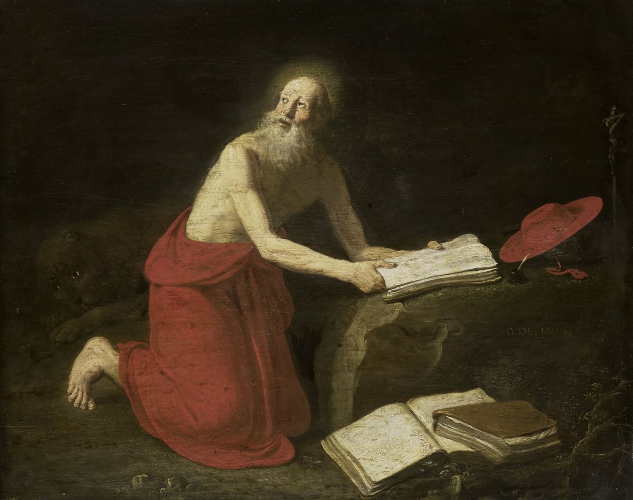 St Jerome av Gerrit de Haen