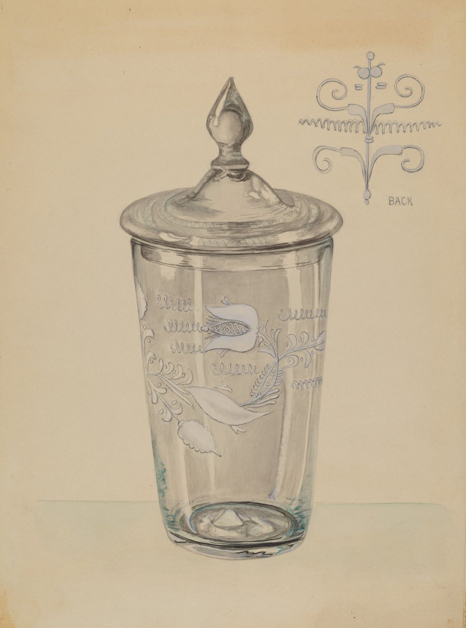 Täckt flip, ca. 1936. av Gertrude Lemberg