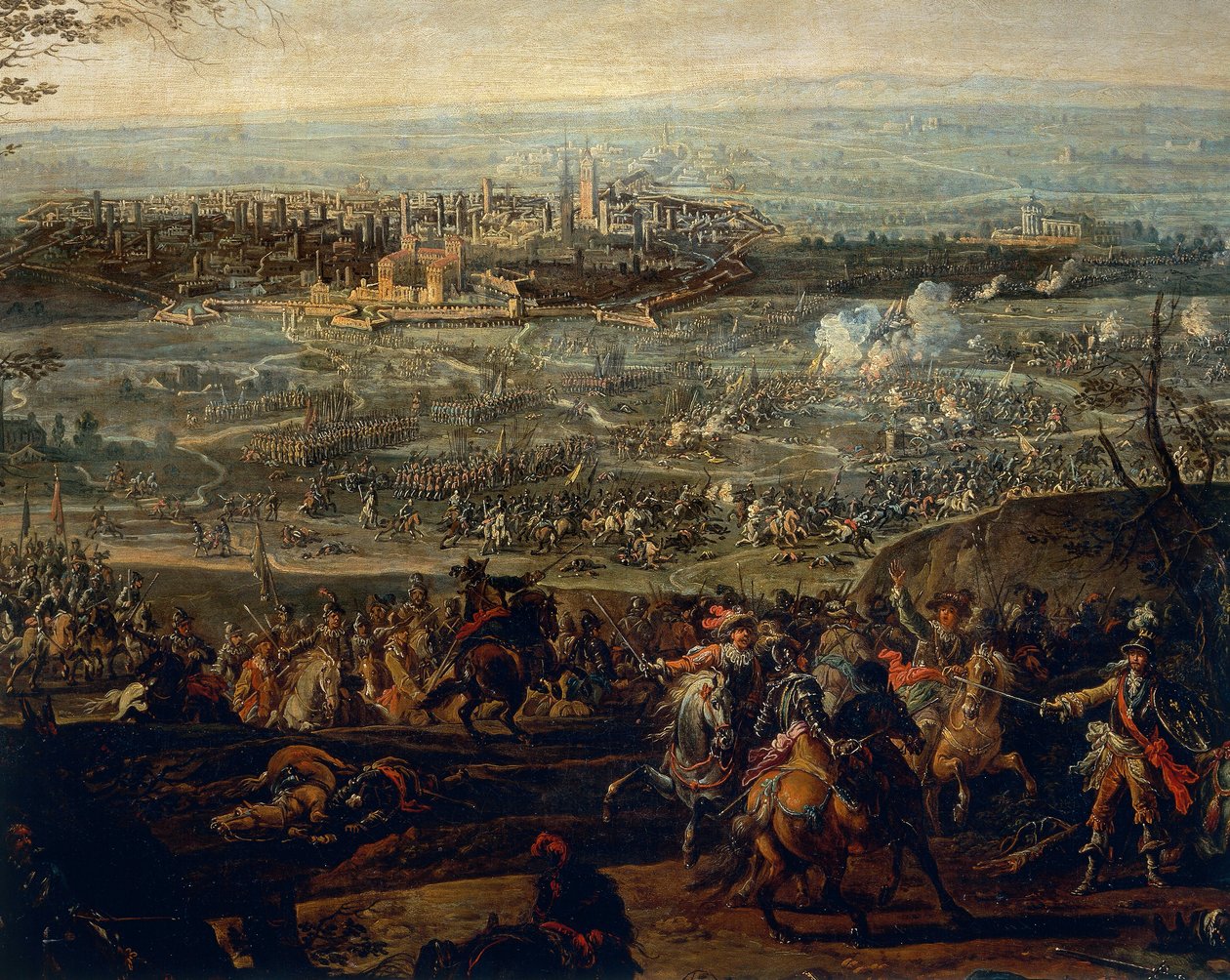 Slaget vid Pavia av Gherardo Poli
