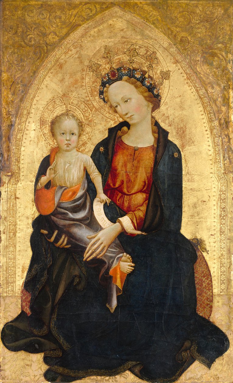 Madonna och barn, ca. 1400. av Gherardo Starnina