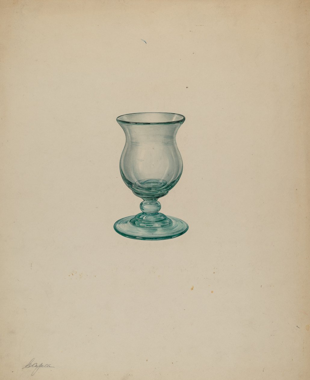 Blåst glas av Giacinto Capelli