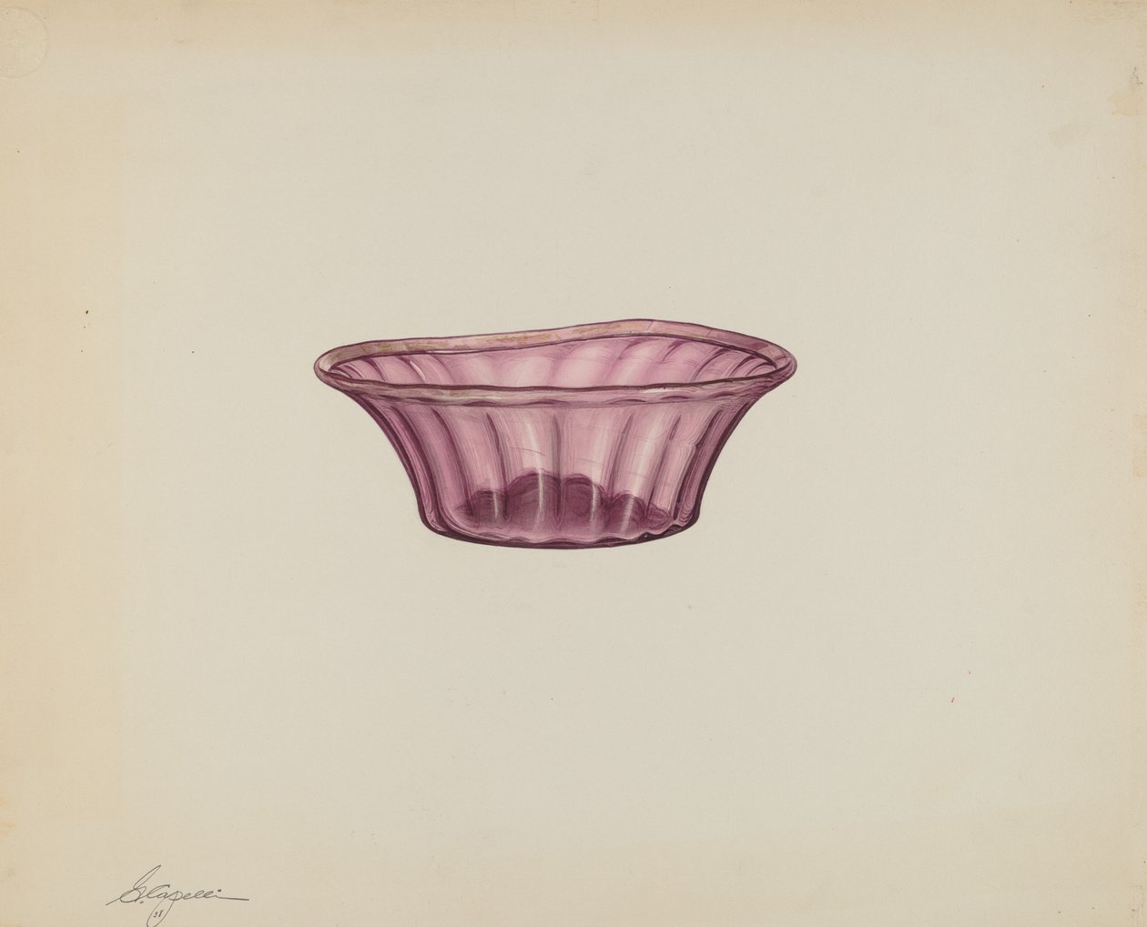 Skål, 1938. av Giacinto Capelli