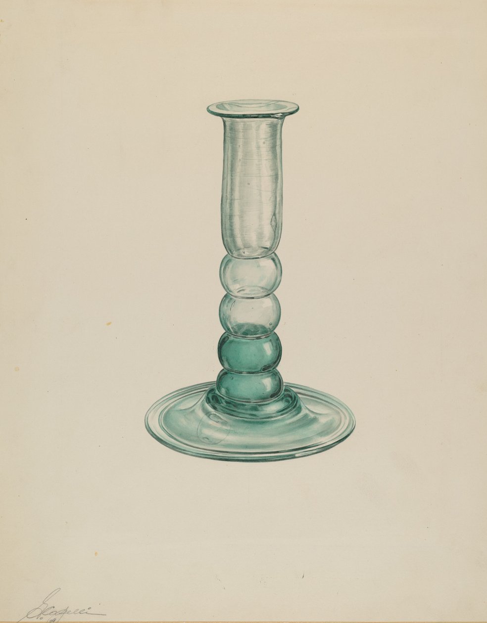 Ljusstake, 19351942. av Giacinto Capelli
