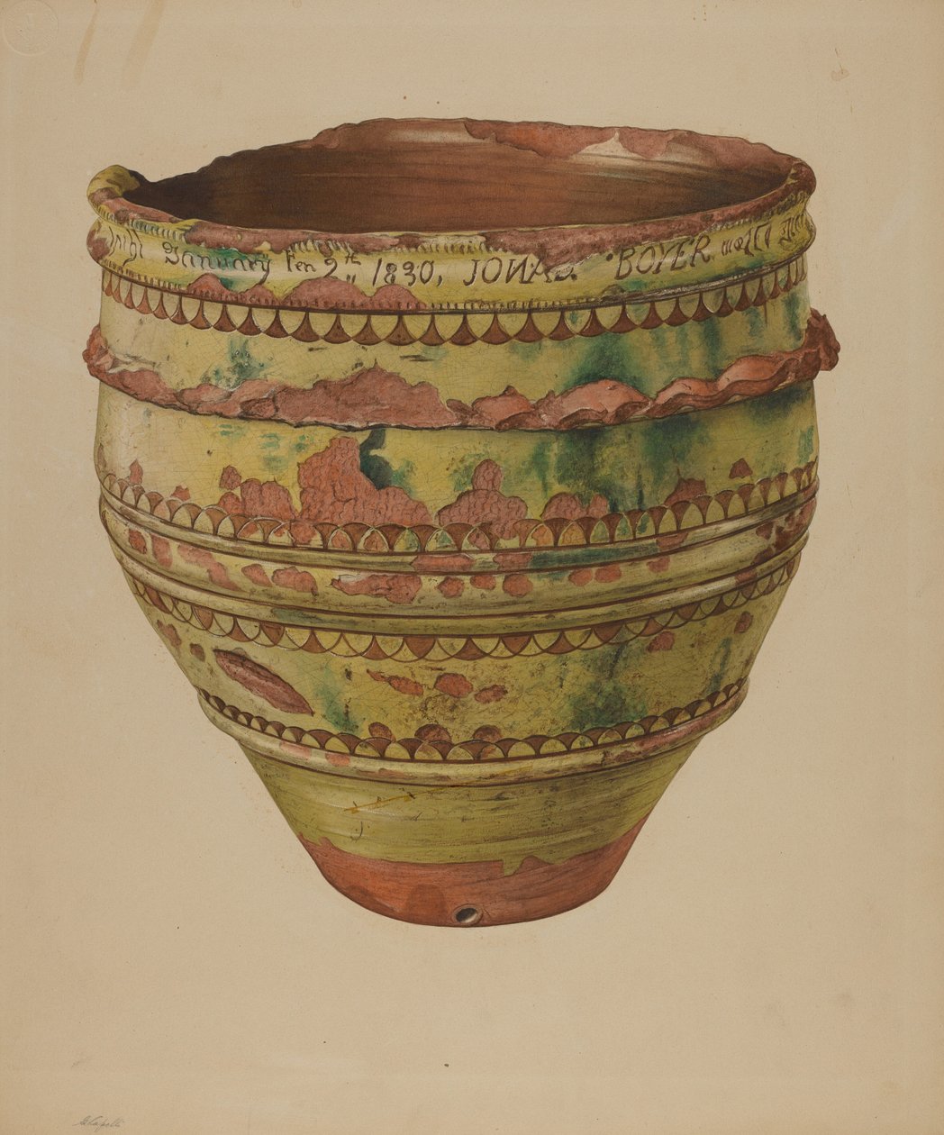 Hejdå. Tyska Jardiniere, ca 1939. av Giacinto Capelli