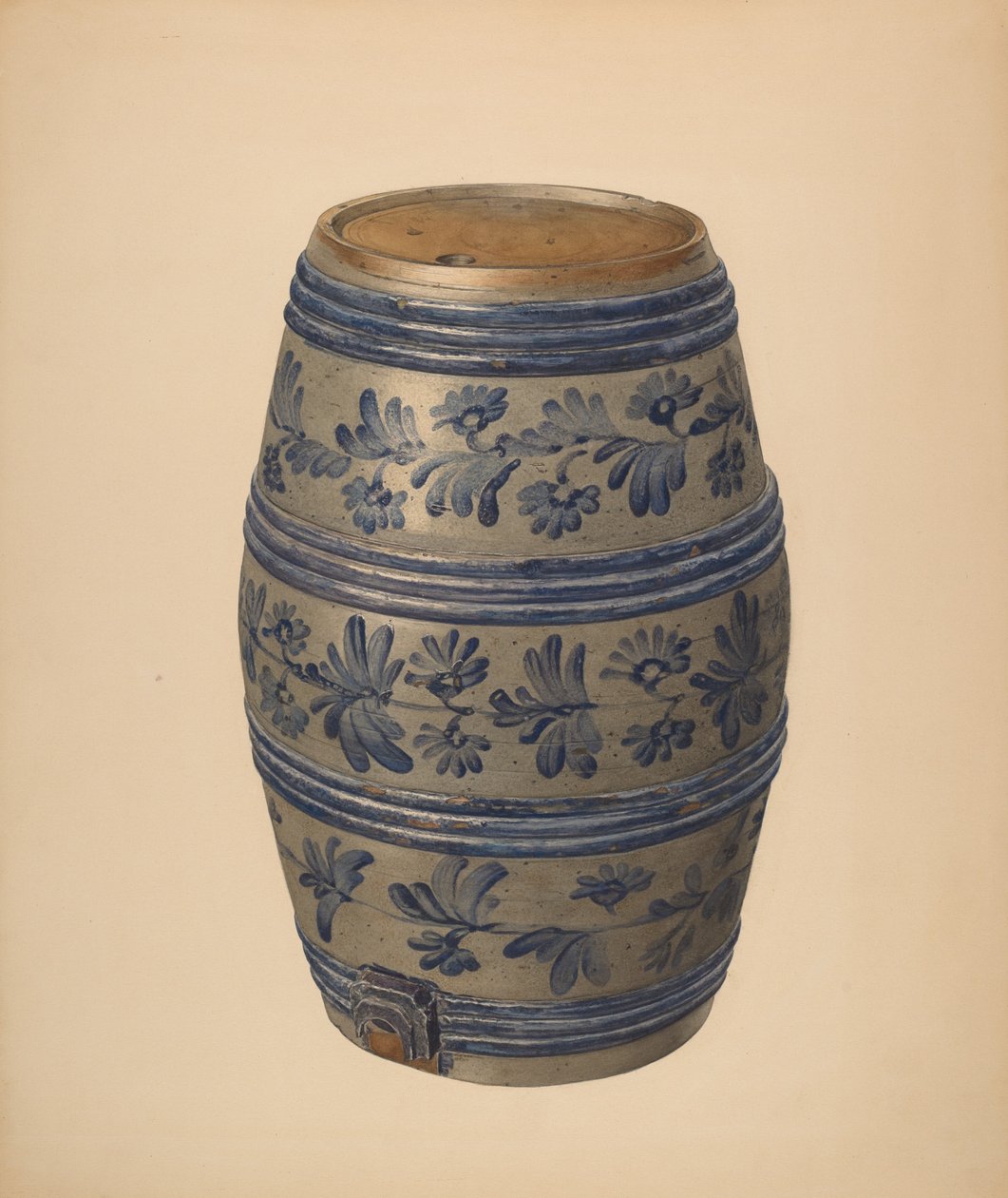 Vatten eller vinfat, ca. 1940. av Giacinto Capelli