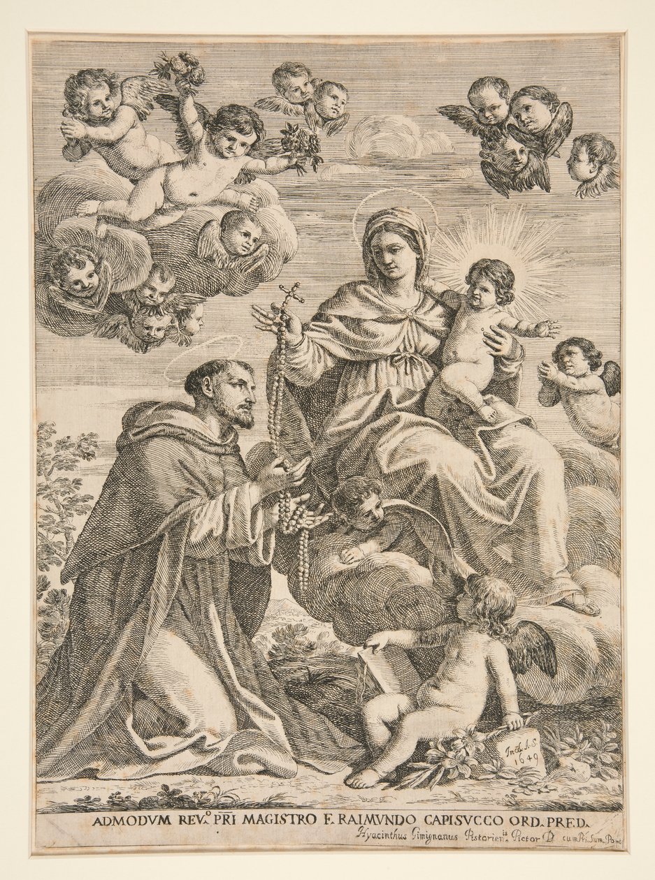 Saint Dominic av Giacinto Gimignani