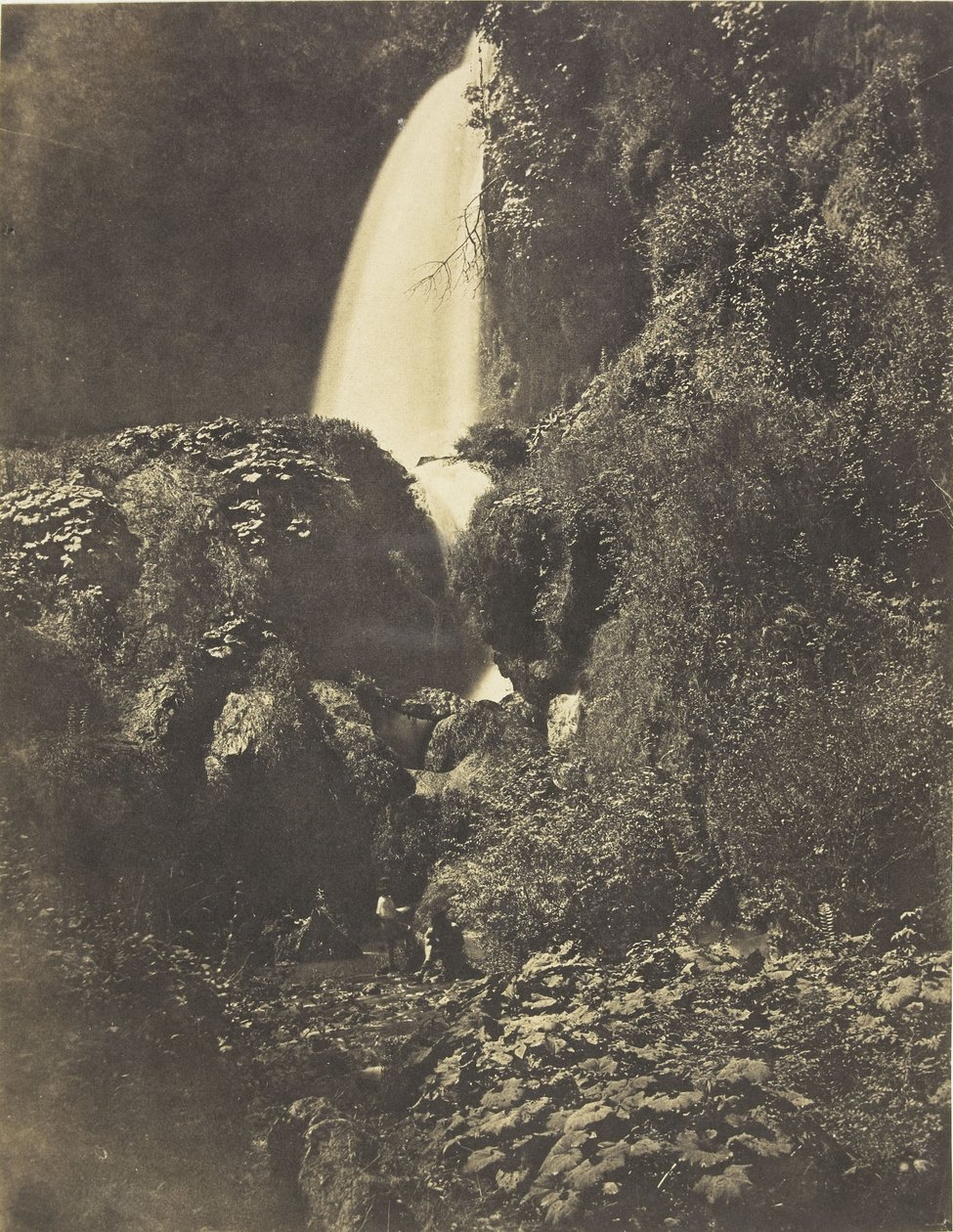Tivoli, Aniene Waterfall av Giacomo Caneva