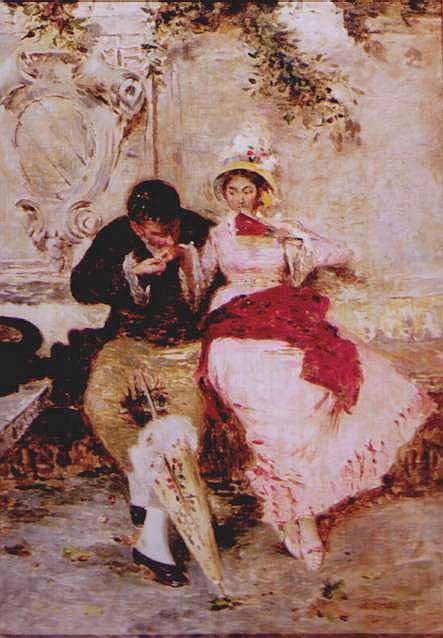 Idyll av Giacomo Favretto