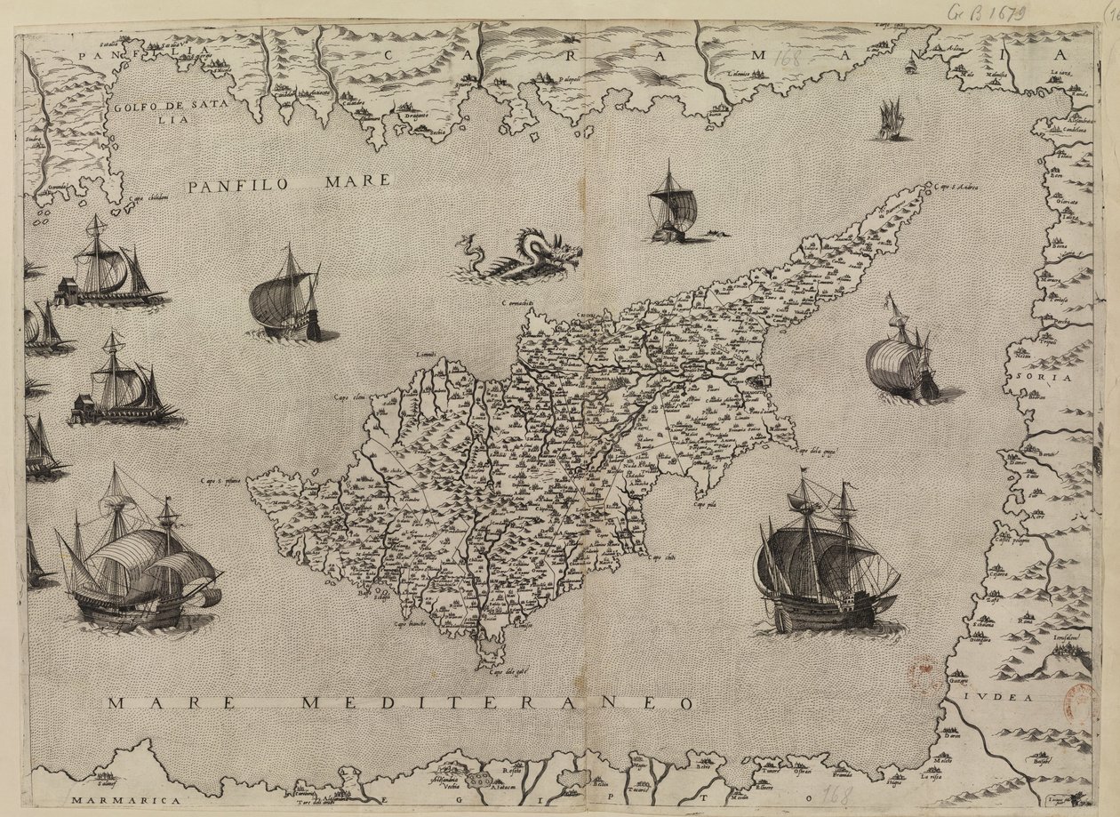 Isola di Cipro av Giacomo Franco