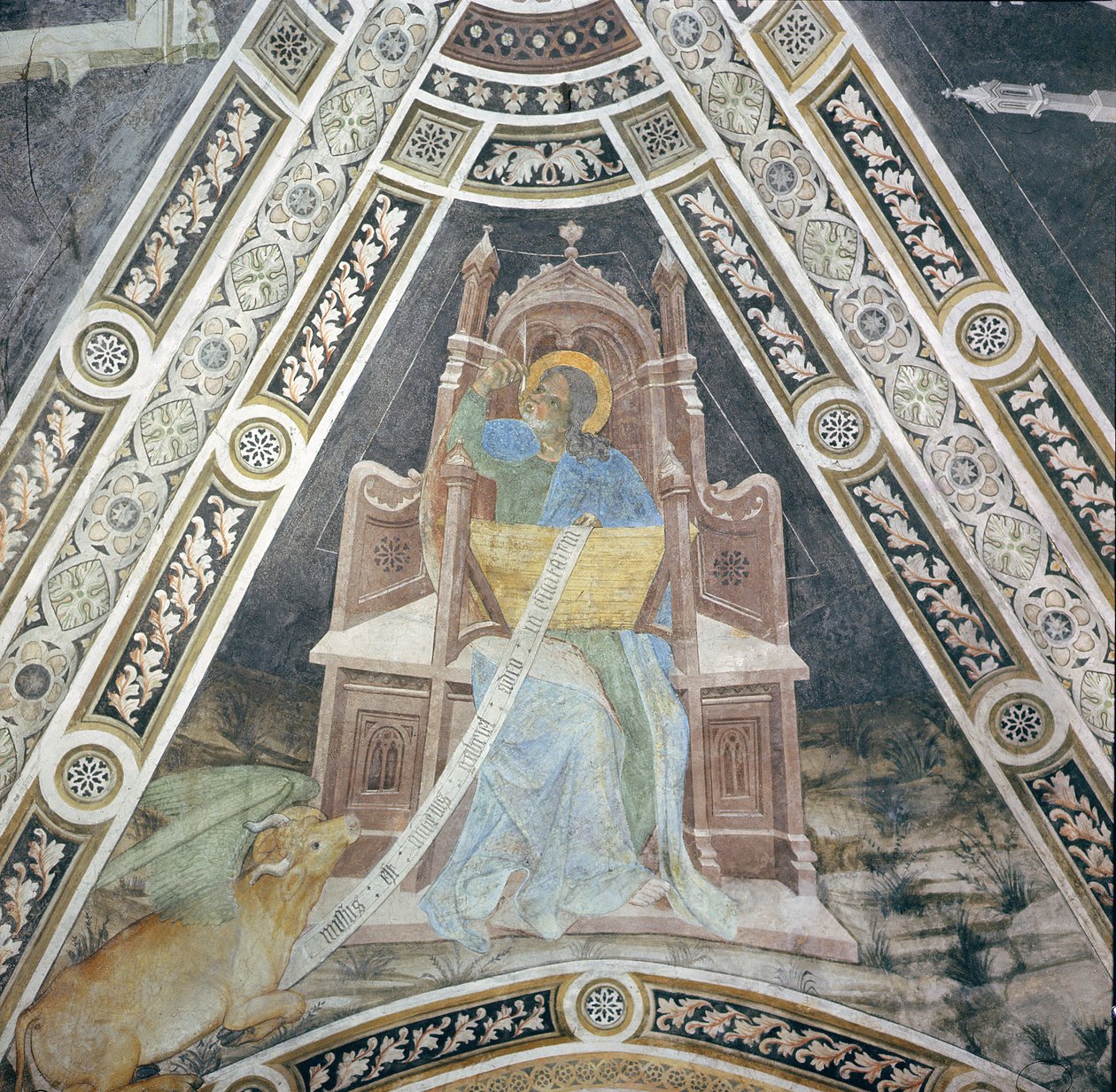 Evangelisten St Luke av Giacomo Jaquerio