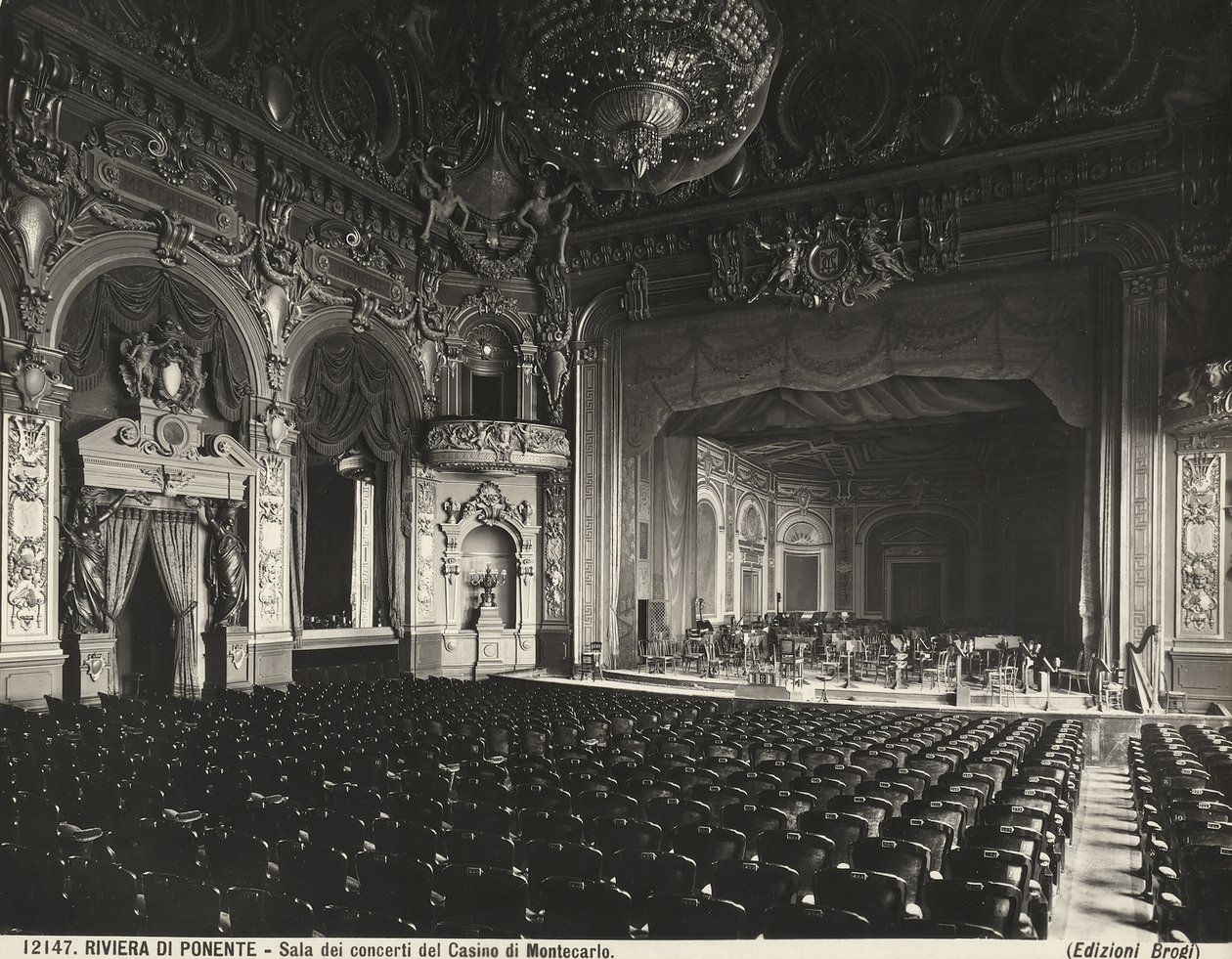 Konserthuset, Montecarlo Casino, Monaco av Giacomo Brogi