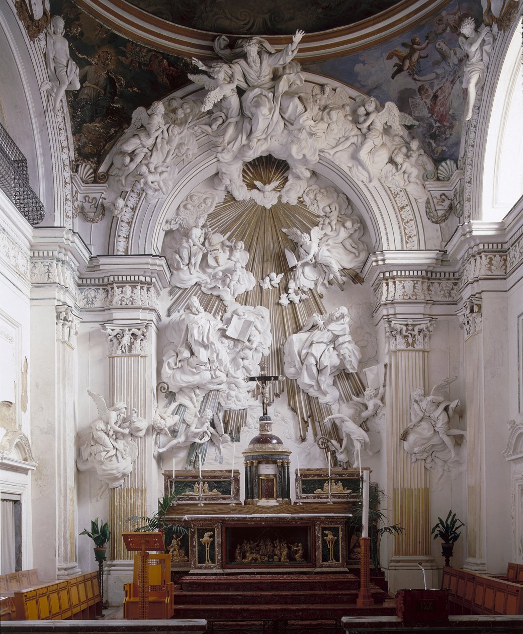 Presbyterium (gips) av Giacomo Serpotta