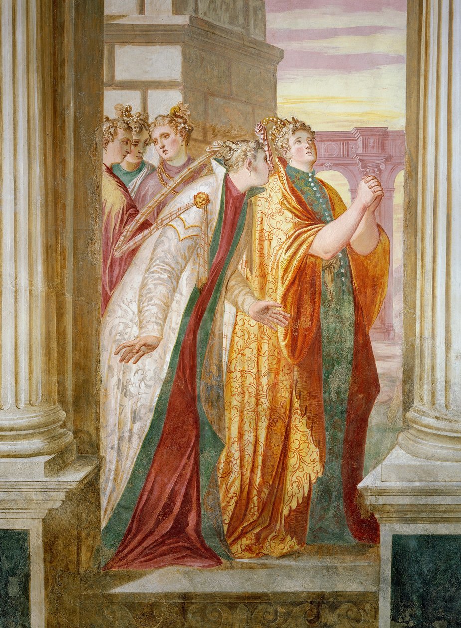 Sophonisba i tårar av Giambattista Zelotti