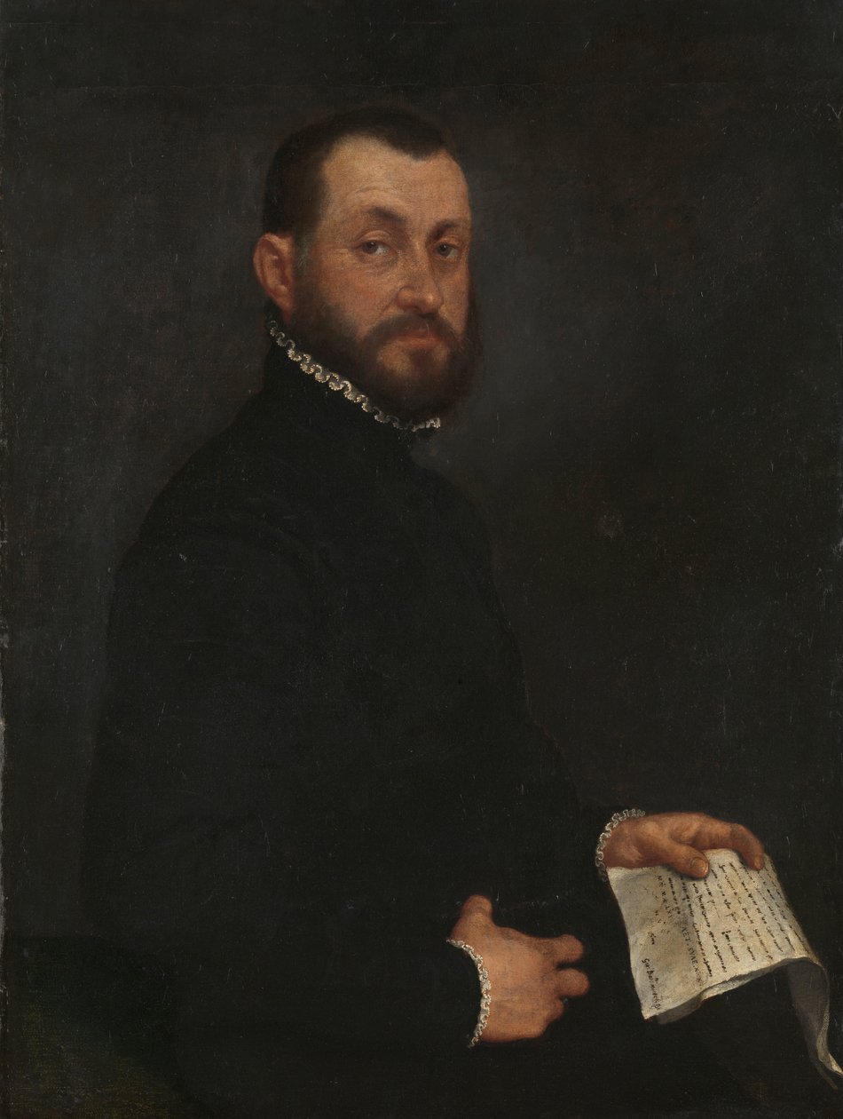 Porträtt av en man av Giambattista Moroni