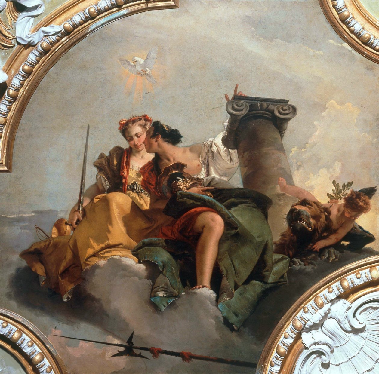 Mod och rättvisa, 1744. av Giambattista Tiepolo