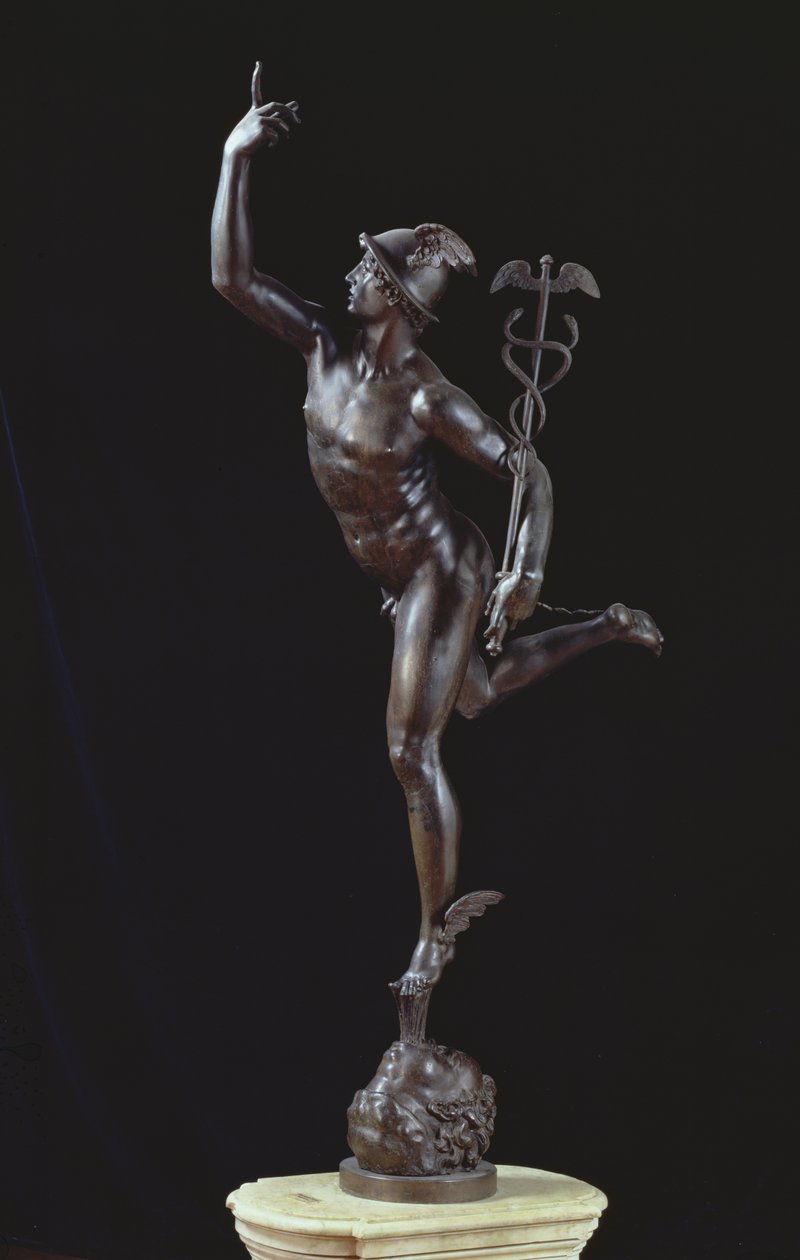 Merkurius, 1580 (brons) av Giambologna