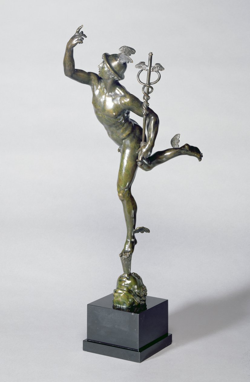 Mercury, ca 1800-30 (brons) av Giambologna
