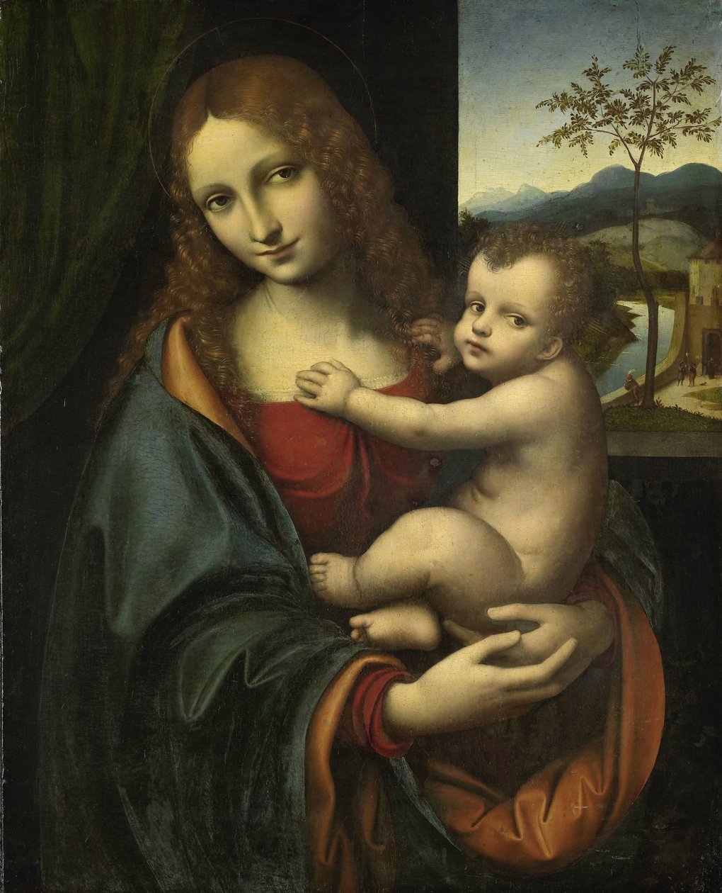 Madonna och barn av Giampetrino (attributed to)