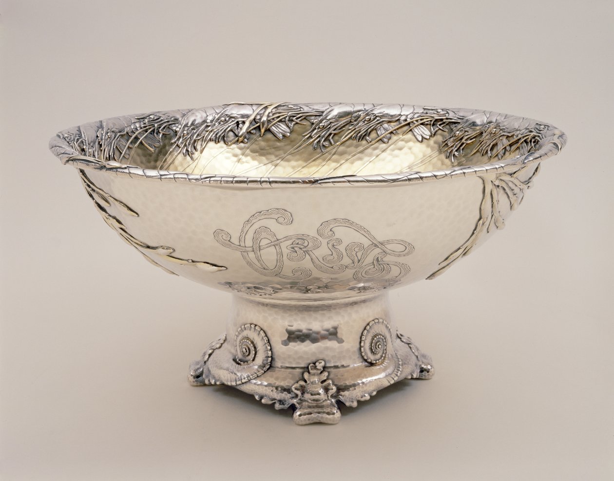 Medaljong föreställande Konstantins dop (d.377) av Gian Lorenzo Bernini