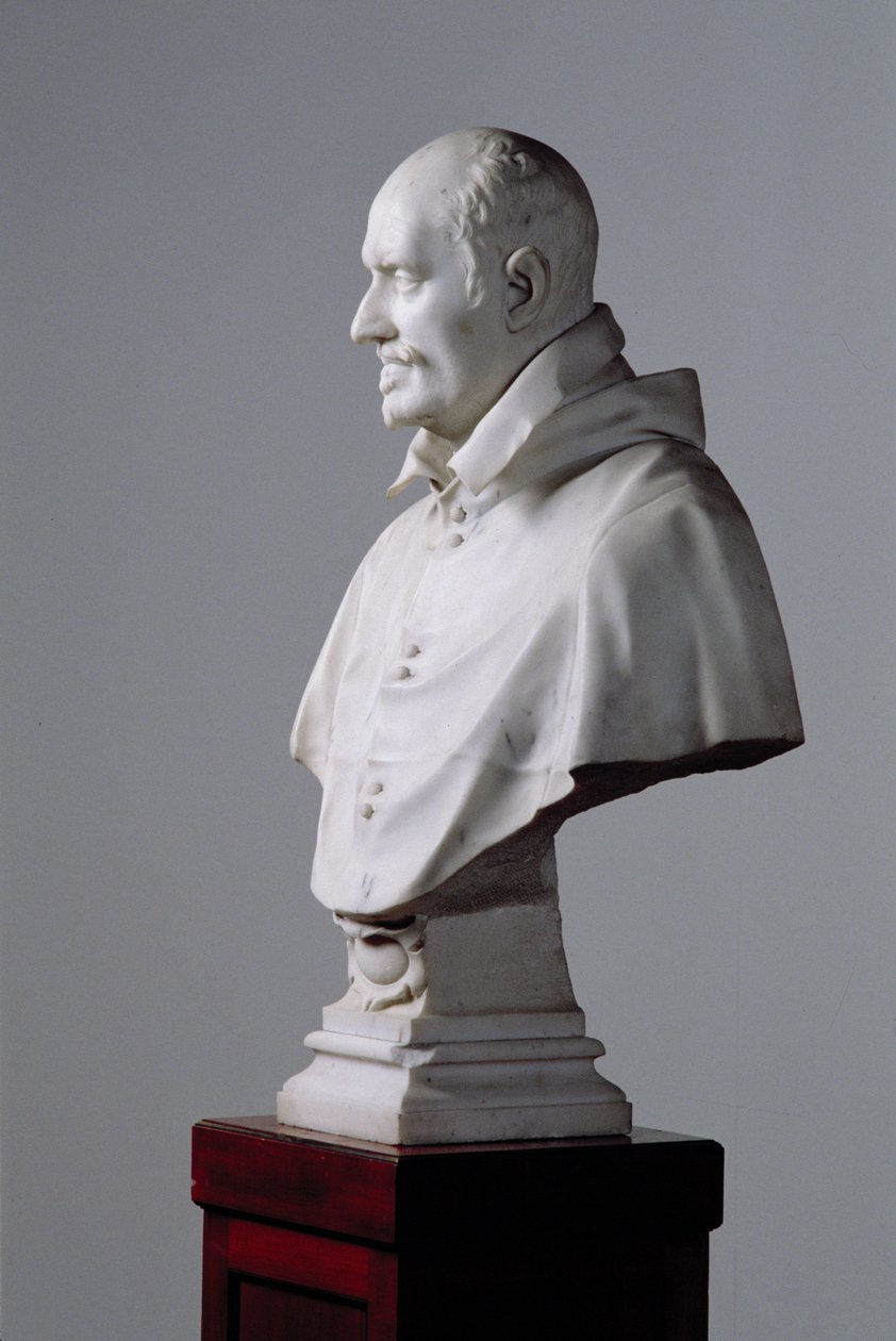 Porträtt av Alessandro Damasceni-Peretti-Montalto, 1622-23 (marmor) (se även 149092, 149094 och 149095) av Gian Lorenzo Bernini