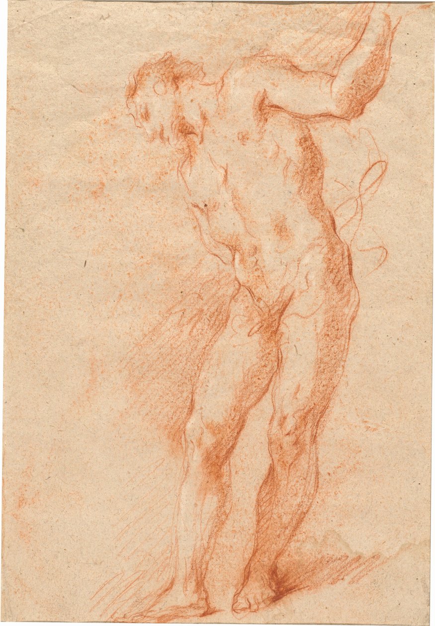 Naken man av Gian Antonio Guardi