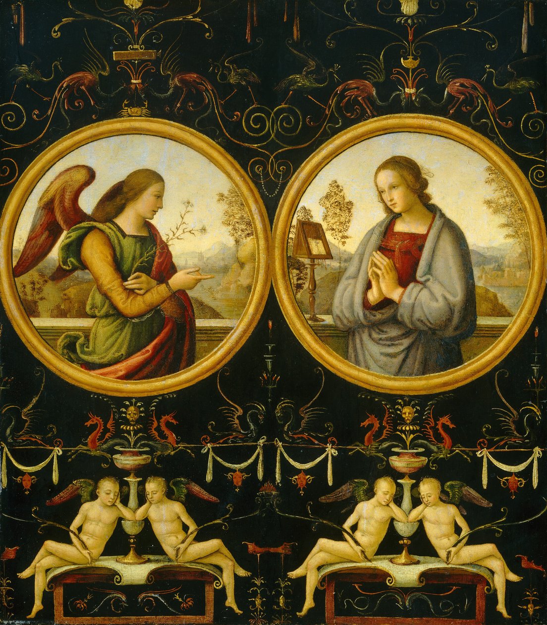 Bebådelsen, 15101515. av Giannicola di Paolo