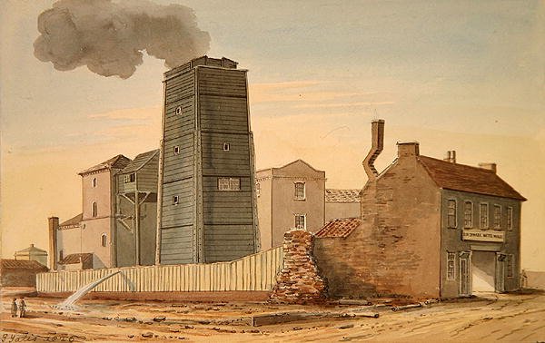 Vy över Clink Street Waterworks, Southwark av Gideon Yates